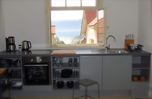Sipplingen Apartamento | Moderno apartamento, de unos 75 metros cuadrados, 1 dormitorio, max. 4 personas