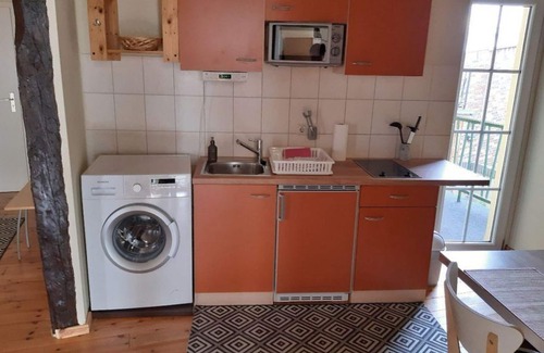 Schwerin Apartamento | Ferienwohnung Moosbeere, Dusche, WC, Balkon - Fewo´s am Moor / Homecompany
