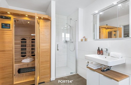 Busum Apartamento | Ferienwohnung Nordseeresort 10b Bojenhuus Büsum