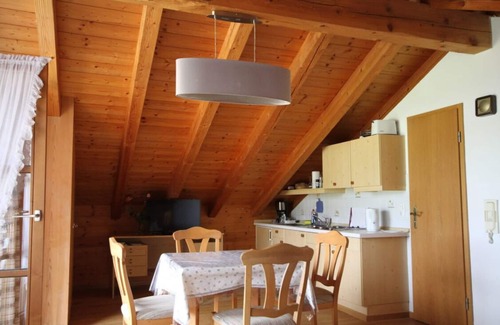 Aufham Apartamento | Ferienwohnung Nr. 2, 33m², Wohn-/schlafraum, Balkon, TV, 2 Pers