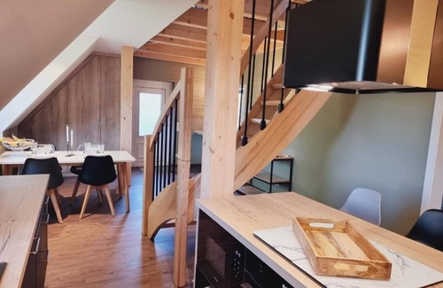 Burg-Dorf Casa | Ferienwohnung Rehblick Spreewaldferien-burg - Apartment mit 1 Schlafzimmer