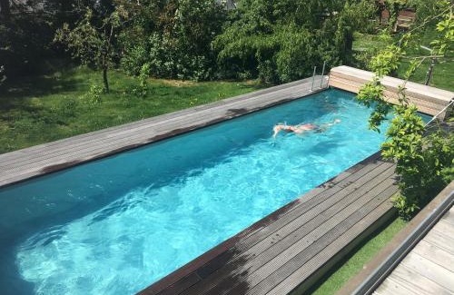 Horchheim Apartamento | Ferienwohnung Rheinblick, Sport-Pool