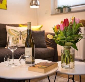 Erbach Apartamento | Ferienwohnung Riesling im Weingut Lamm Jung