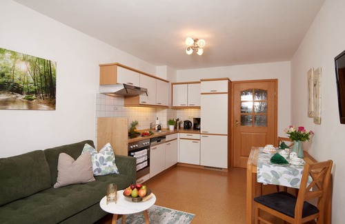 Hoslwang Apartamento | Apartamento "fragancia rosa", 58 m², planta baja, 1 dormitorio independiente, lado sur con terraza