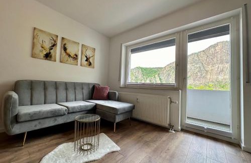 Bad Muenster am Stein-Ebernburg Apartamento | Ferienwohnung Rotenfelsblick
