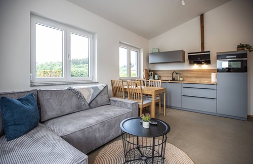 Achberg Apartamento | Ferienwohnung Schottenhof Walser 3 - Alleinlage im Grünen mit Panoramablick