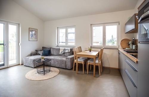 Achberg Apartamento | Ferienwohnung Schottenhof Walser 3 - Alleinlage im Grünen mit Panoramablick