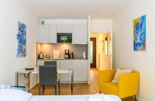 Schilksee Apartamento | Ferienwohnung Silbermoewe