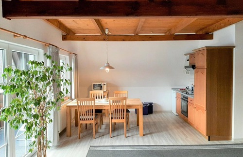 Walkenried Apartamento | Apartamento Stricker B, balcón 1/2