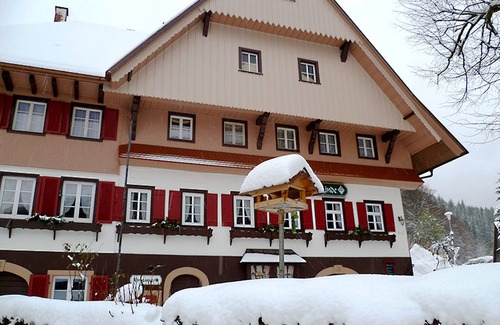 Oberharmersbach Apartamento | Apartamento Tannenblick, 1 dormitorio, 1 sala de estar / dormitorio, máx. 4 personas