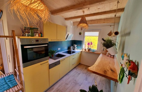 Malschwitz Apartamento | Ferienwohnung Tiki-beach, Karibisches Flair in der Oberlausitz