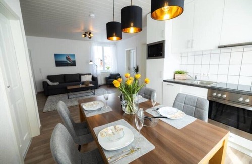 Fischbach Apartamento | Ferienwohnung Veilchen im Gemütlichen Gästehaus Benedikt