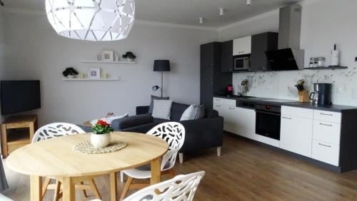 Muritz Apartamento | Ferienwohnung Wünnowblick mit Sauna