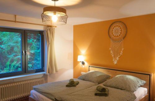 Watterbach Apartamento | Ferienwohnung "Wasser" im Ferienhaus am Waldbach