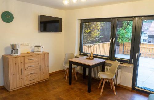 Watterbach Apartamento | Ferienwohnung "Wasser" im Ferienhaus am Waldbach