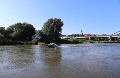Lauenfoerde Apartamento | Ferienwohnung Wesertraum