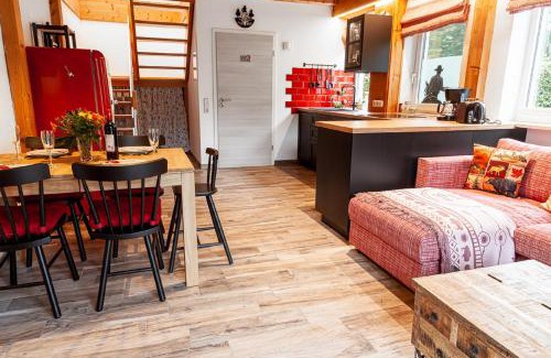 Neuloipfering Apartamento | Ferienwohnung Wild West