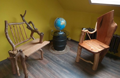 Weidenhain Apartamento | .Ferienwohnung Wildholz Sajonia - Ferienhaus Wildholz Sajonia
