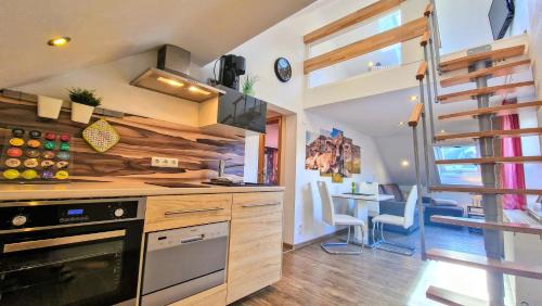 Ried Apartamento | Ferienwohnungen Wolf - Wohnung "Breitenberg" 2,5 Zimmer mit Bergblick