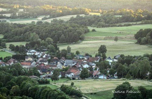 Schotten Apartamento | Ferienwohung mit Blick auf die Pferdekoppel