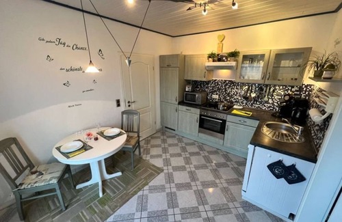 Schaprode Apartamento | Fewo 1 EG - Ferienwohnungen Rügen mit Hund