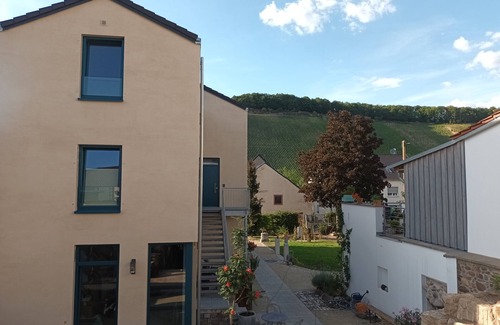 Kanzem Apartamento | Fewo 4 Pers. Querhaus Kanzem mit Weinbergblick