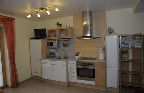 Ramsberg Apartamento | Apartamento (40m²) con patio en el patio, cocina y 1 dormitorio.