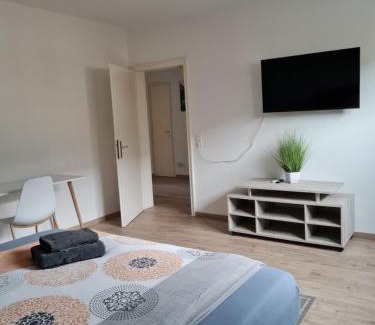 Center Apartamento | Fewo am Kurpark mit Balkon