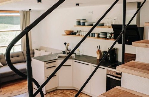 Oberau Apartamento | Fewo Antenbichllehen Zinkenstadl - 88qm, 2 SZ mit Balkon und Terrasse