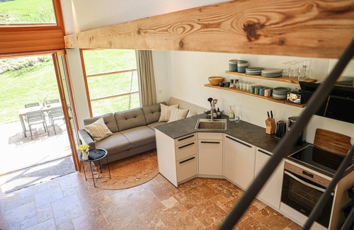 Oberau Apartamento | Fewo Antenbichllehen Zinkenstadl - 88qm, 2 SZ mit Balkon und Terrasse