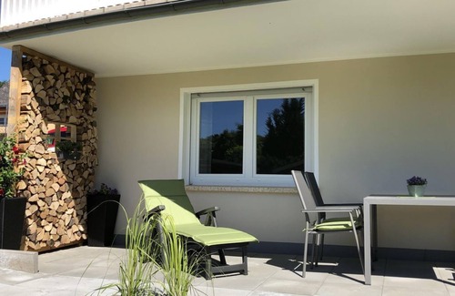 Emmelshausen Apartamento | Fewo "bachs Ferienglück" - Appartement/fewo, Dusche, WC, 1 Schlafraum