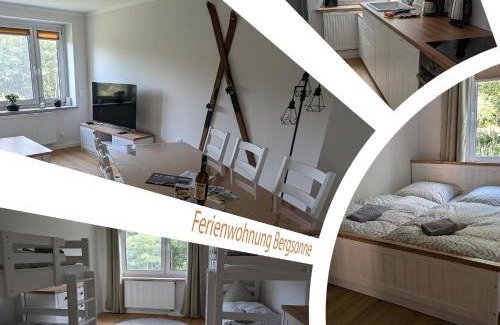 Oberwiesenthal Apartamento | FeWo Bergsonne - 2 Schlafzimmer, modern, Familie, ruhige Lage