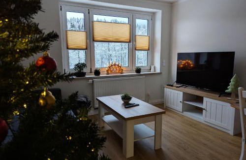 Oberwiesenthal Apartamento | FeWo Bergsonne - 2 Schlafzimmer, modern, Familie, ruhige Lage