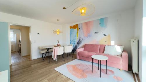 Stadtbezirk Nord Apartamento | Fewo GOLDBERG, Balkon, SmartTV