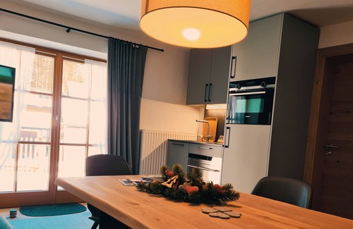 Untergrainau Apartamento | Fewo Kreuzeck para 2 personas con Zugpspitzblick