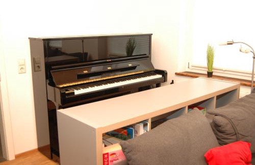 Christazhofen Apartamento | FeWo mit Lounge und Klavier