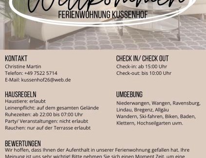 Wangen im Allgaeu Apartamento | FeWo - Natur, Ruhe und Erholung