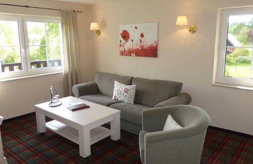 Burg-Kauper Apartamento | Fewo Spreewaldblick Iii schlafr./wohnr./küchenz., Du/wc - Ferienhof Spreewaldromantik