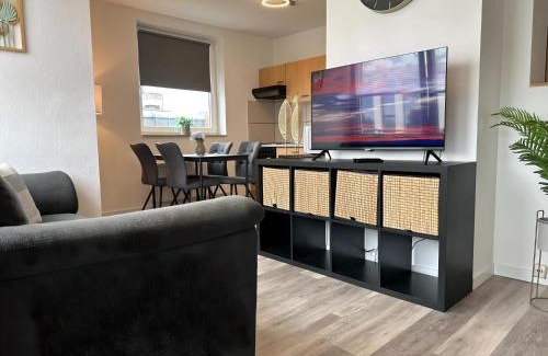 Nordhorn Apartamento | FeWo Stadtblick Terrasse & Cityblick
