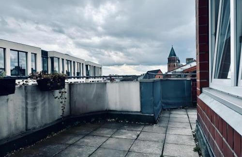 Nordhorn Apartamento | FeWo Stadtblick Terrasse & Cityblick