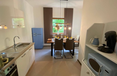 Waldkirchen Apartamento | FEWO Waldzauber with covered terrace