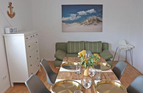 Kalifornien Apartamento | FeWo Waterkant direkt am Strand mit Meerblick und Garten