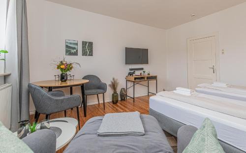 Nordstadt Apartamento | fewo1846 - Kommood - zentral gelegenes Studio-Apartment mit Balkon im Hochparterre