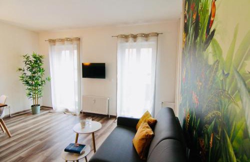 Schwerin Apartamento | FeWoZauber - Domspatz, 50qm, Top-Lage, Style, Dachterrasse, Business
