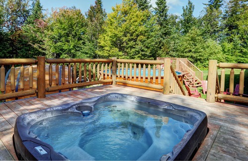 Mille-Isles Chalet De Esquí | Fiddler Lake Resort Chalet 68 Stag with Pool