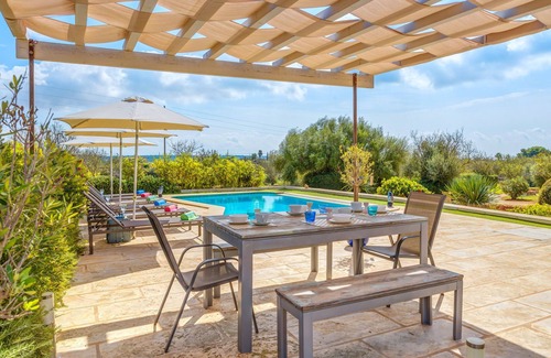 Ses Salines Villa | Finca "Can Xesquet Morell" con Wi-Fi, aire acondicionado, terraza y piscina