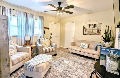 Crescent Beach Cabaña | Find your Happy Place! Steps from Beach, Restaurants and Guaranteed Clean!