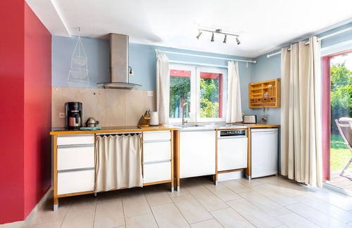 Nienhagen Cabina | Finnhütte mit Kamin und Meerblick - Balcony - Finnhütte mit Kamin & Meerblick -