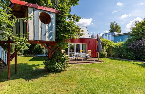 Nienhagen Cabina | Finnhütte mit Kamin und Meerblick - Balcony - Finnhütte mit Kamin & Meerblick -