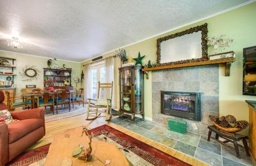 Sylva Casa | Fire Pit and Mtn Views North Carolina Abode!